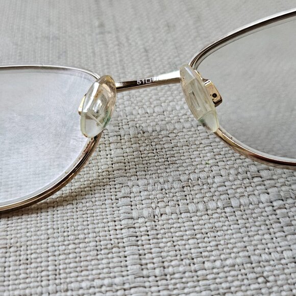 Elle Eyeglasses Frame EL13344 GD Women's Black Metal Oval Full Rim 51[]16 135 - Picture 14 of 16